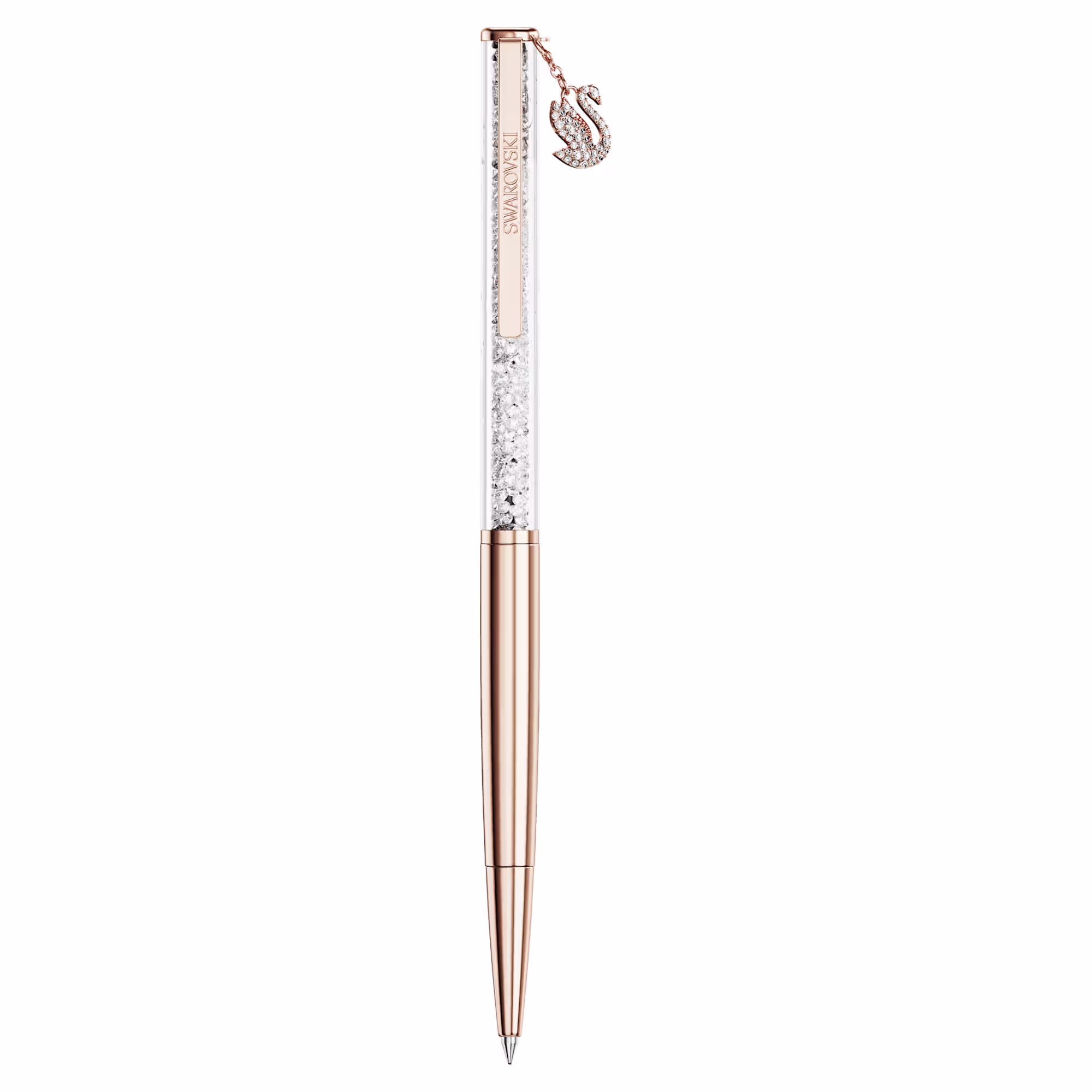 Crystalline ballpoint pen